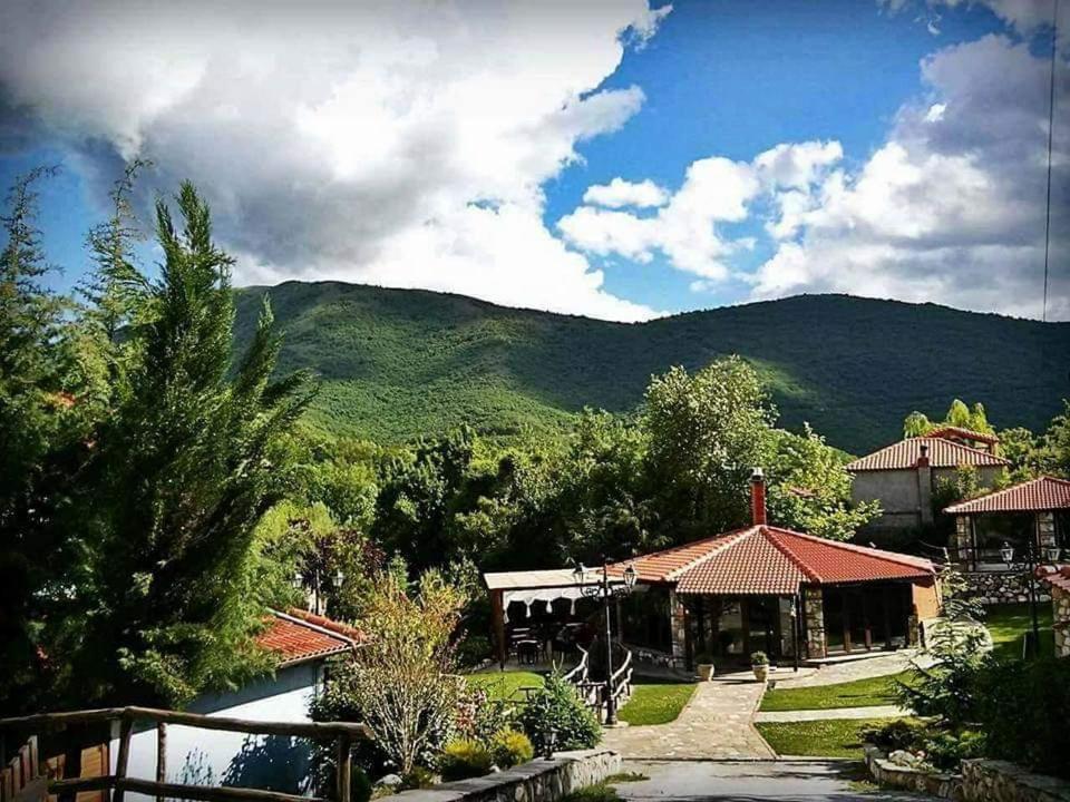 Tzivaeri Otel Likodhrómion Dış mekan fotoğraf