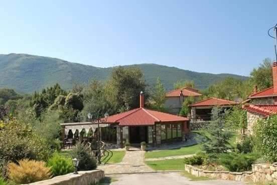 Tzivaeri Otel Likodhrómion Dış mekan fotoğraf