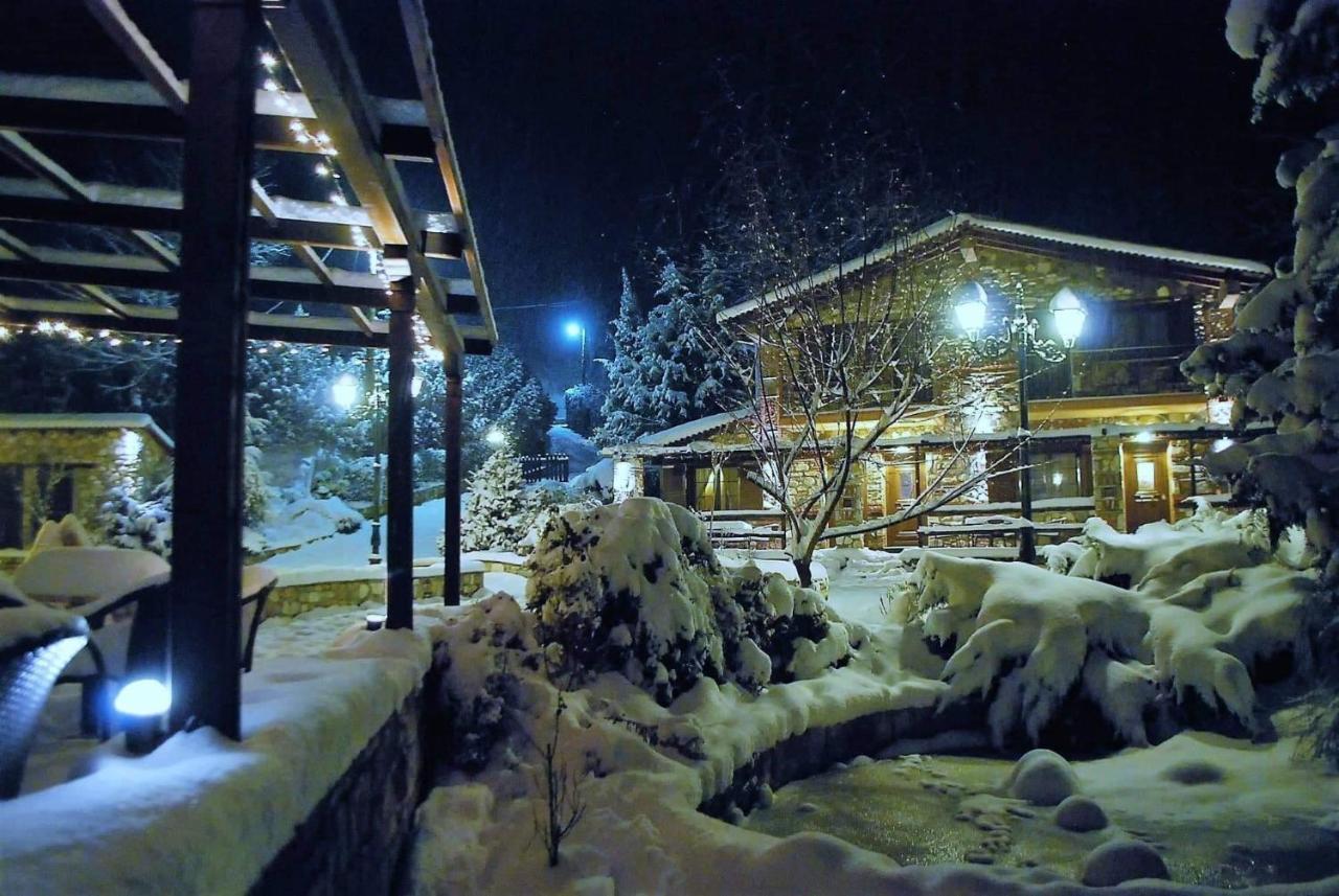 Tzivaeri Otel Likodhrómion Dış mekan fotoğraf